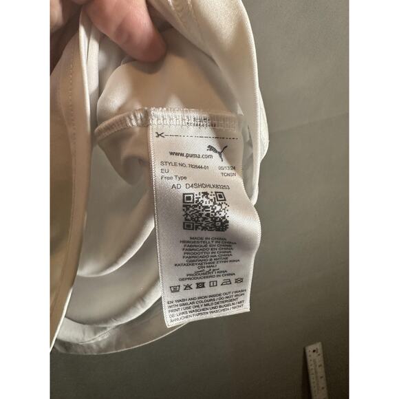 Puma Deutschland Shirt Mens Medium White Check24 Soccer Jersey Germany Crest Tee - Picture 3 of 5